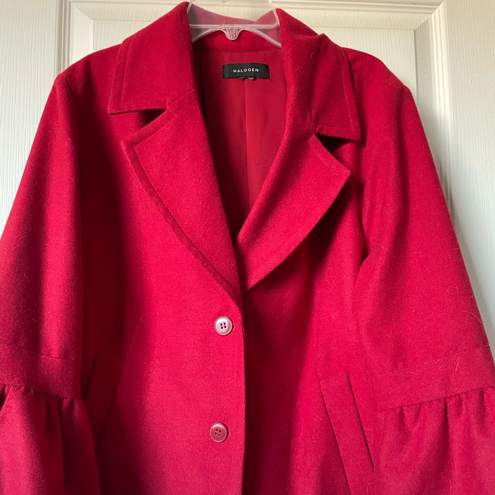 Halogen Red Jacket Blazer - image 1